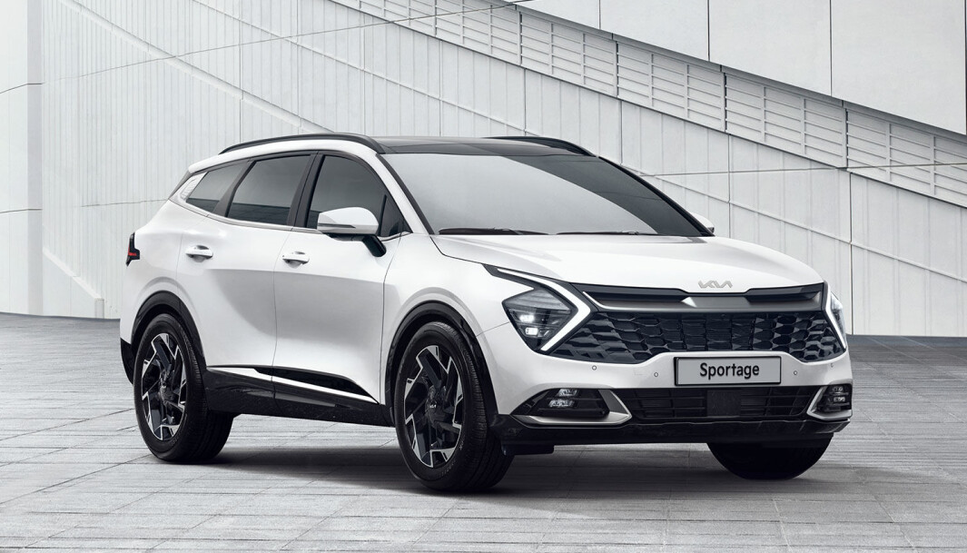 NYE LINJER: Slik blir kommende versjon av Kia Sportage. NYE LINJER: Slik blir kommende versjon av Kia Sportage.