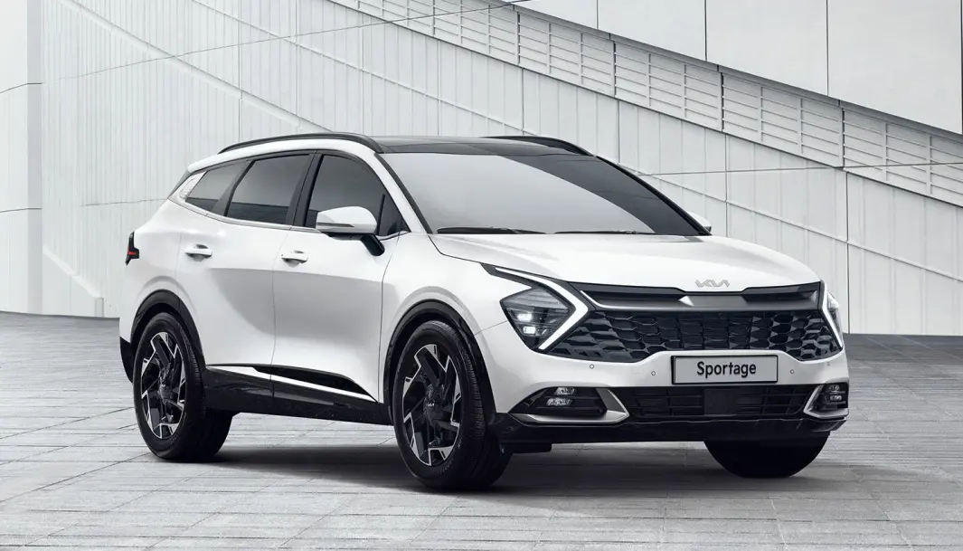 NYE LINJER: Slik blir kommende versjon av Kia Sportage. NYE LINJER: Slik blir kommende versjon av Kia Sportage.