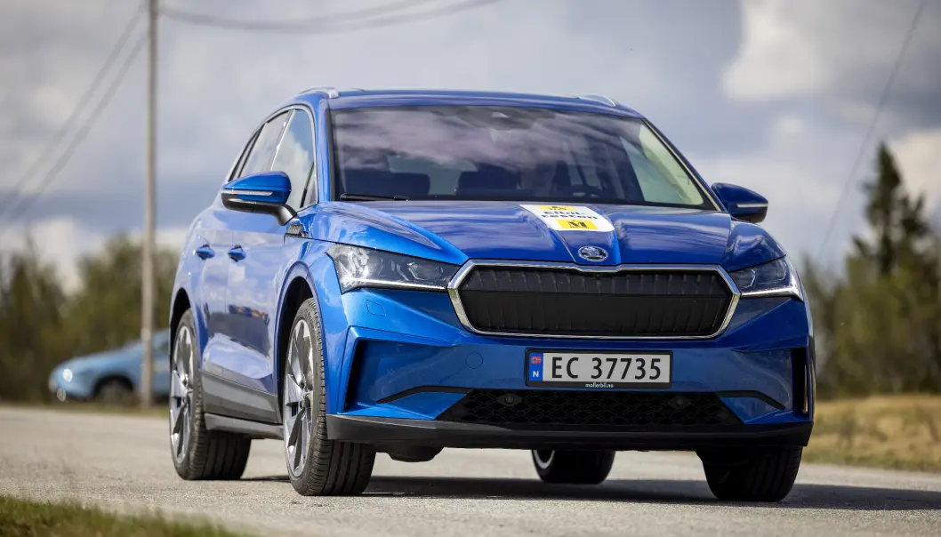 <span class=" font-weight-bold" data-lab-font_weight_desktop="font-weight-bold">9. PLASS:</span> Skoda Enyaq <span class=" font-weight-bold" data-lab-font_weight_desktop="font-weight-bold">9. PLASS:</span> Skoda Enyaq