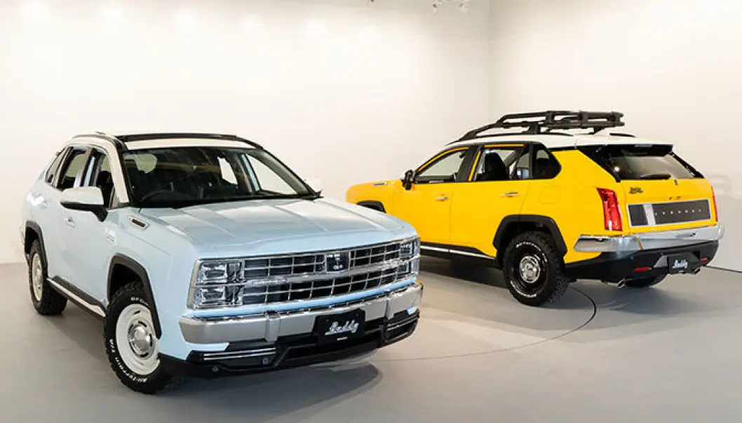 BESTSELGER: Denne retro-SUV-en er basert på en av verdens mest solgte biler. BESTSELGER: Denne retro-SUV-en er basert på en av verdens mest solgte biler.