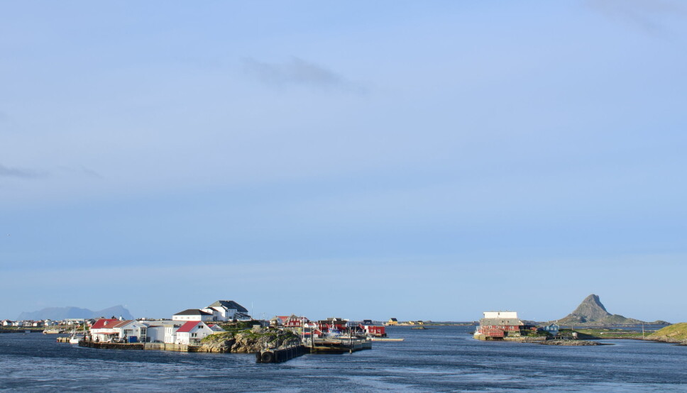 UNIKE ØYER: Havna på Røstlandet, hvor ferga fra Bodø anløper Lofotens sydligste øyer.