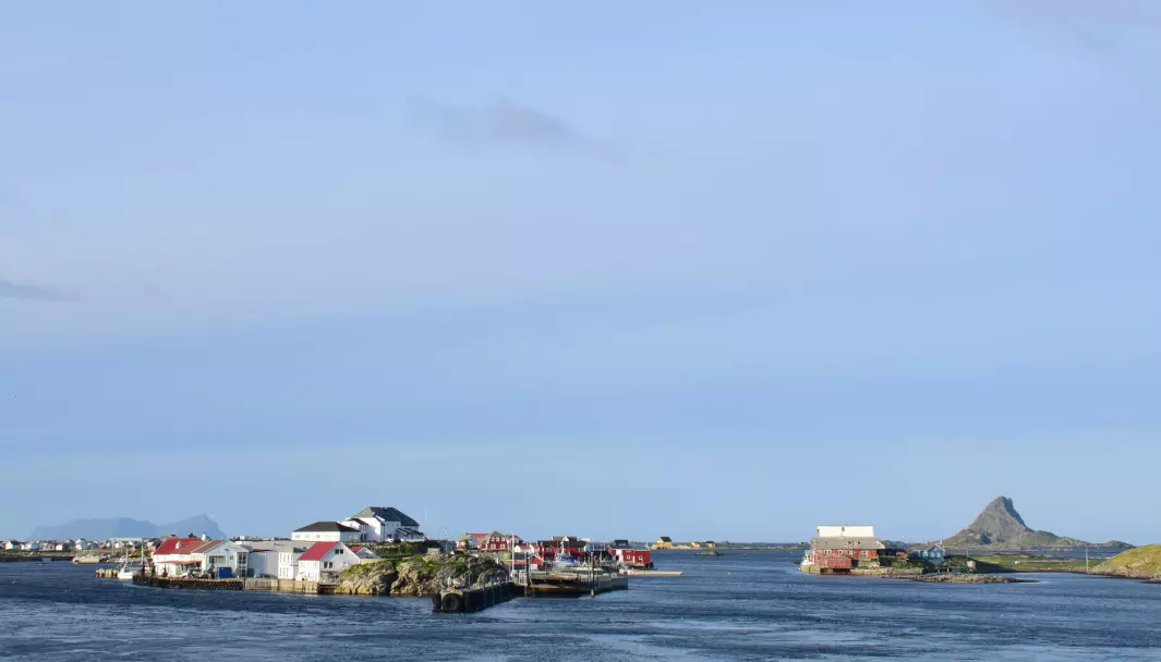 UNIKE ØYER: Havna på Røstlandet, hvor ferga fra Bodø anløper Lofotens sydligste øyer.