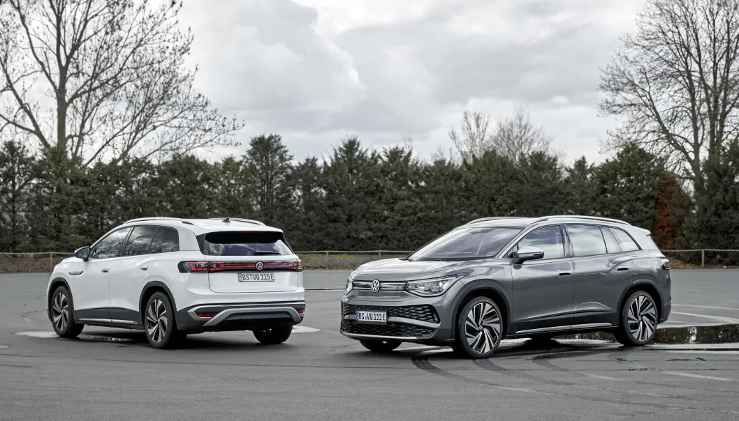 <span class=" font-weight-bold" data-lab-font_weight_desktop="font-weight-bold">STØRRE ENN ID.4:</span> ID.6 er den foreløpig største el-SUV-en til Volkswagen. Nykommeren ID.8 blir enda større, og er neppe primært tiltenkt det europeiske markedet. <span class=" font-weight-bold" data-lab-font_weight_desktop="font-weight-bold">STØRRE ENN ID.4:</span> ID.6 er den foreløpig største el-SUV-en til Volkswagen. Nykommeren ID.8 blir enda større, og er neppe primært tiltenkt det europeiske markedet.