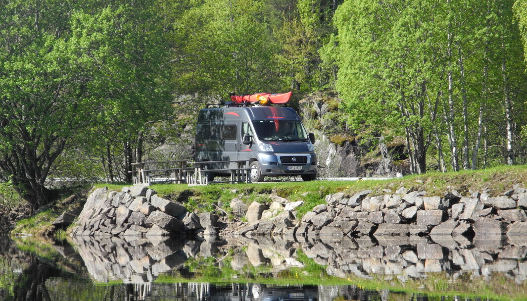 TURIDYLL: Med bobil blir det enda enklere å ta pause på vakre steder langs veien. TURIDYLL: Med bobil blir det enda enklere å ta pause på vakre steder langs veien.