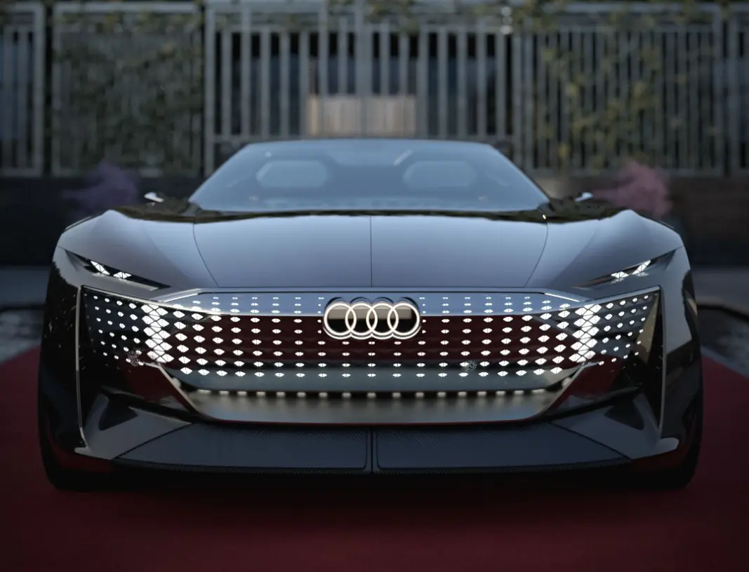EUROGLIS: Og det er langt fra bare fronten som er spektakulær på Audis nyeste konseptbil, skysphere concept. EUROGLIS: Og det er langt fra bare fronten som er spektakulær på Audis nyeste konseptbil, skysphere concept.