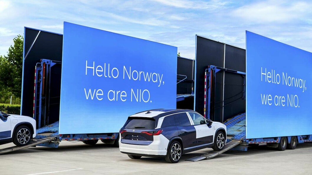 NORGESVENN: Norge er et av de første markedene kinesiske Nio prøver seg i.