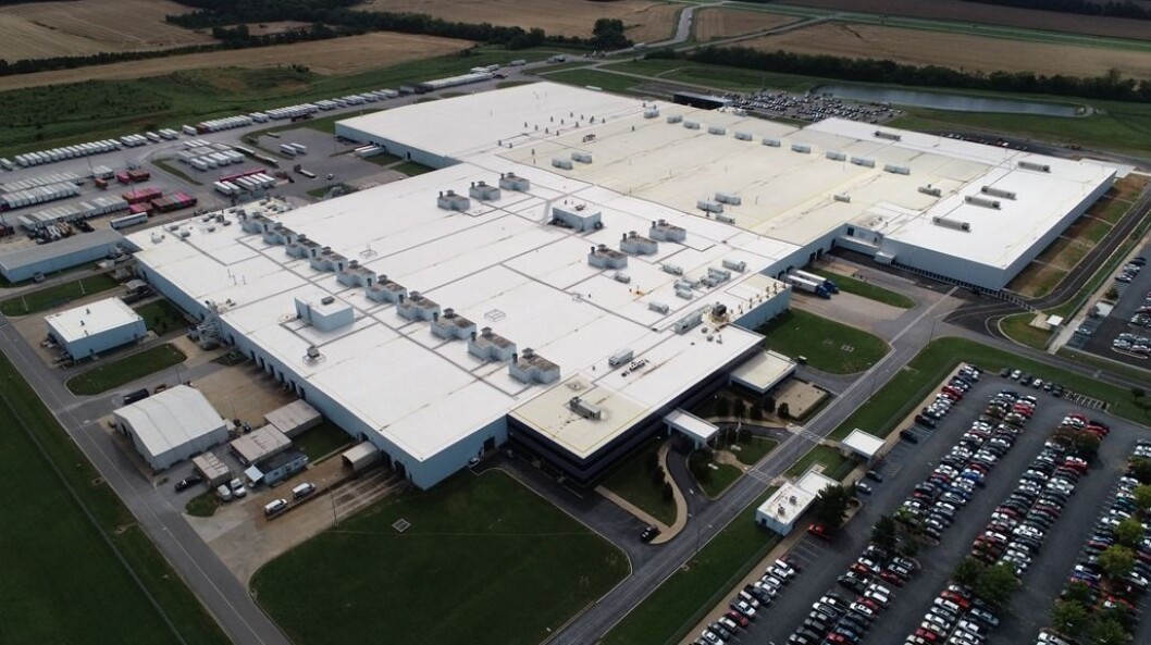 INVESTERER I USA: Bildet viser en av Toyotas eksisterende fabrikker i USA. INVESTERER I USA: Bildet viser en av Toyotas eksisterende fabrikker i USA.