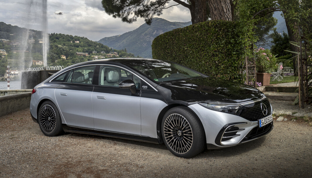 ETTERTRAKTET: Mercedes EQS blir møtt med stor interesse her i Norge. ETTERTRAKTET: Mercedes EQS blir møtt med stor interesse her i Norge.