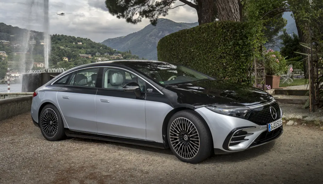 ETTERTRAKTET: Mercedes EQS blir møtt med stor interesse her i Norge. ETTERTRAKTET: Mercedes EQS blir møtt med stor interesse her i Norge.