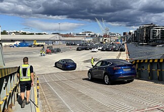 Her ruller de første Tesla Model Y på norsk jord