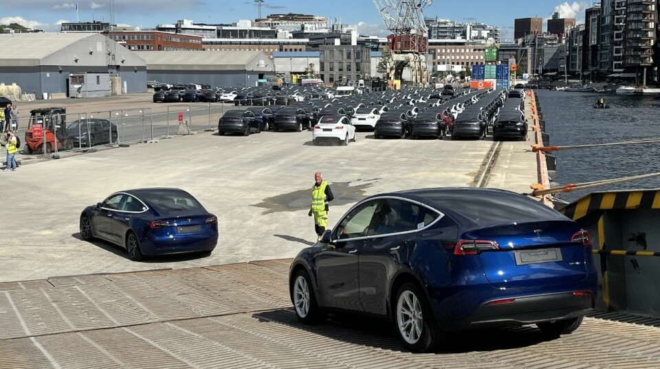 NORGESBILEN: Tesla har levert ut nær 8000 Model Y i mars.