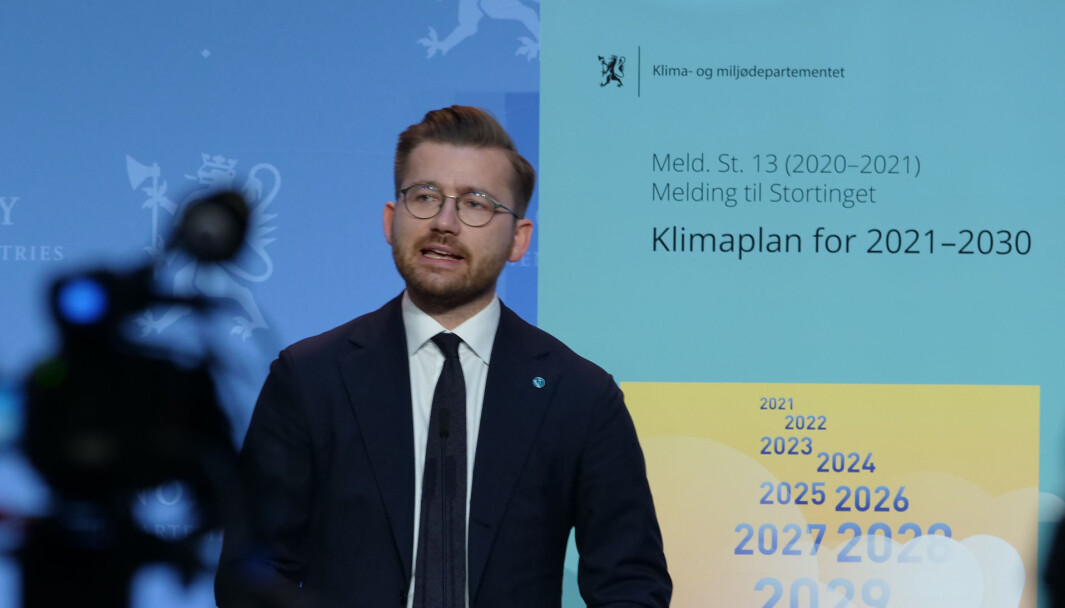 HAR KLIMAPLAN, TRENGER LADEPLAN: Klima- og miljøminister Sveinung Rotevatn. HAR KLIMAPLAN, TRENGER LADEPLAN: Klima- og miljøminister Sveinung Rotevatn.