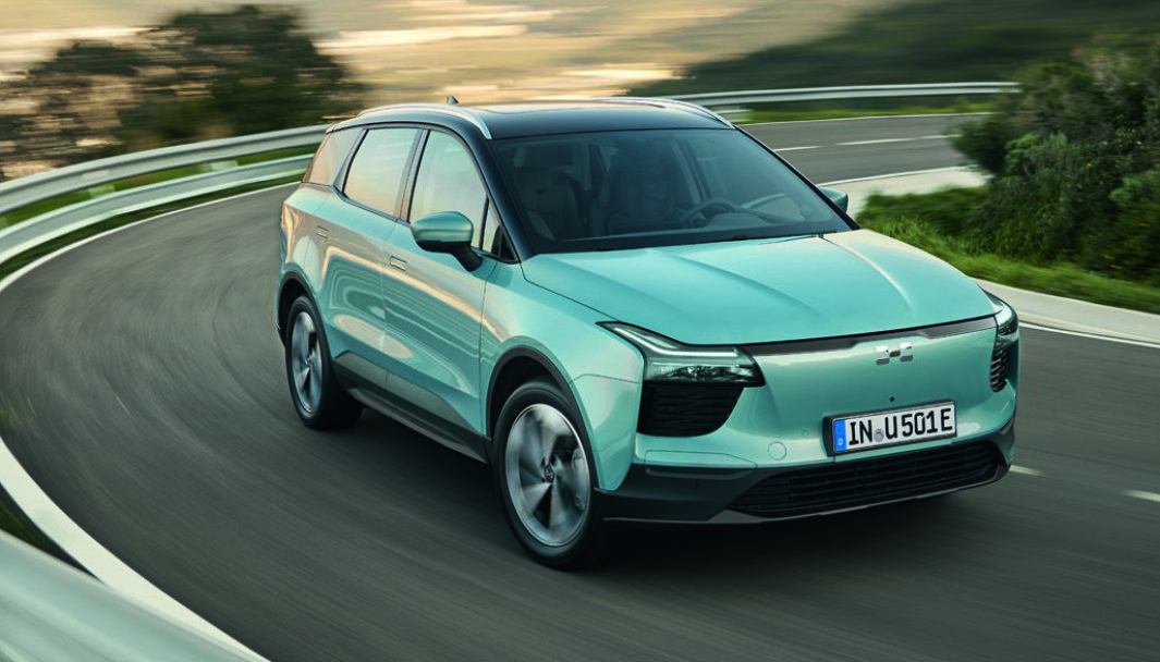 KINA-SUV: U5 er den første av tre modeller hittil fra Aiways. KINA-SUV: U5 er den første av tre modeller hittil fra Aiways.