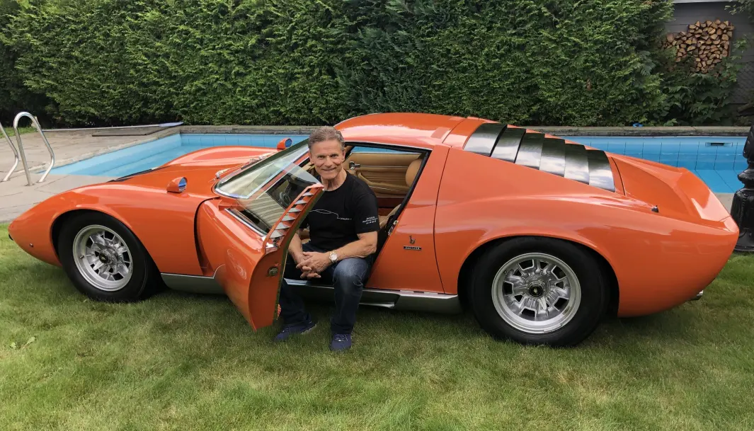 <span class="font-weight-bold" data-lab-font_weight_desktop="font-weight-bold">BIL-LEGENDEN: </span>Lamborghini bygget Miura i kun 764 enheter fra 1966 til 1973. Det sier seg selv at Harald Skjøldts eksemplar fra 1969 er et ettertraktet samlerobjekt, som fikk spesialpris under Lamborghinis eget 50-års jubileum for modellen i 2016. <span class="font-weight-bold" data-lab-font_weight_desktop="font-weight-bold">BIL-LEGENDEN: </span>Lamborghini bygget Miura i kun 764 enheter fra 1966 til 1973. Det sier seg selv at Harald Skjøldts eksemplar fra 1969 er et ettertraktet samlerobjekt, som fikk spesialpris under Lamborghinis eget 50-års jubileum for modellen i 2016.