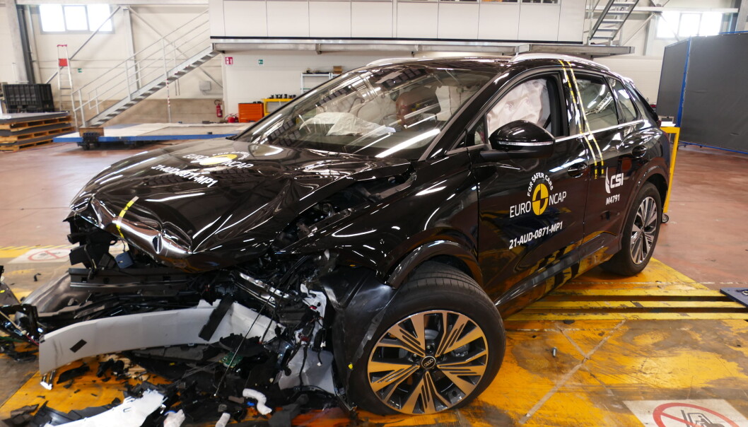 <span class=" font-weight-bold" data-lab-font_weight_desktop="font-weight-bold">AUDA:</span> Du skal ha sittet en stund ved felgkonfiguratoren til Audi for å kjenne igjen en Q4 av dette bildet. <span class=" font-weight-bold" data-lab-font_weight_desktop="font-weight-bold">AUDA:</span> Du skal ha sittet en stund ved felgkonfiguratoren til Audi for å kjenne igjen en Q4 av dette bildet.