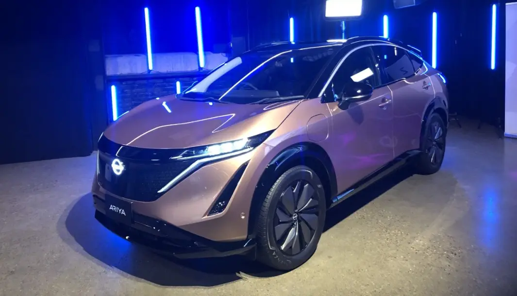 KAN BESTILLES: Mange har ventet på den nye elbilen fra en av de store ekspertene på området, Nissan. Nå kan Ariya bestilles. KAN BESTILLES: Mange har ventet på den nye elbilen fra en av de store ekspertene på området, Nissan. Nå kan Ariya bestilles.