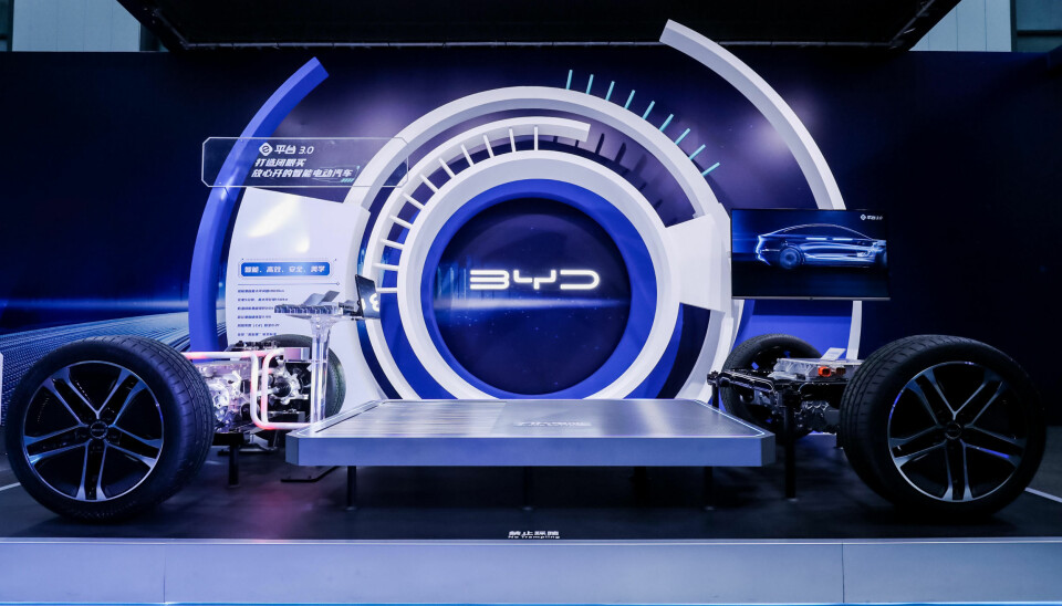 NY PLATTFORM: BYD lanserer nå en plattform som kan skaleres til alt fra elektriske småbiler til større elektriske nyttekjøretøy.