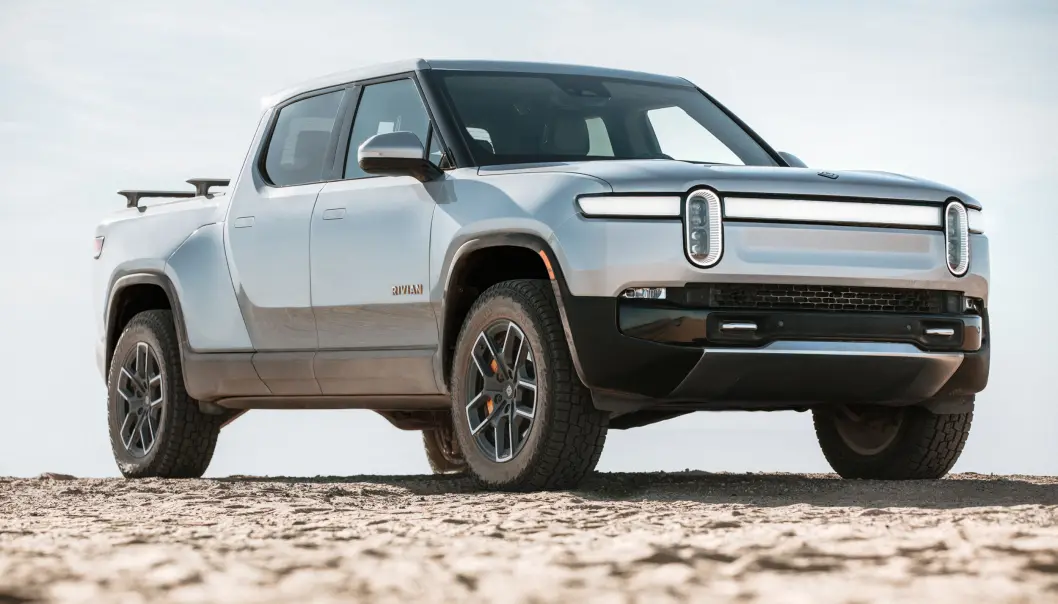 KLAR FOR VEIEN: Pickupen fra Rivian blir den første elektriske på det amerikanske markedet. KLAR FOR VEIEN: Pickupen fra Rivian blir den første elektriske på det amerikanske markedet.