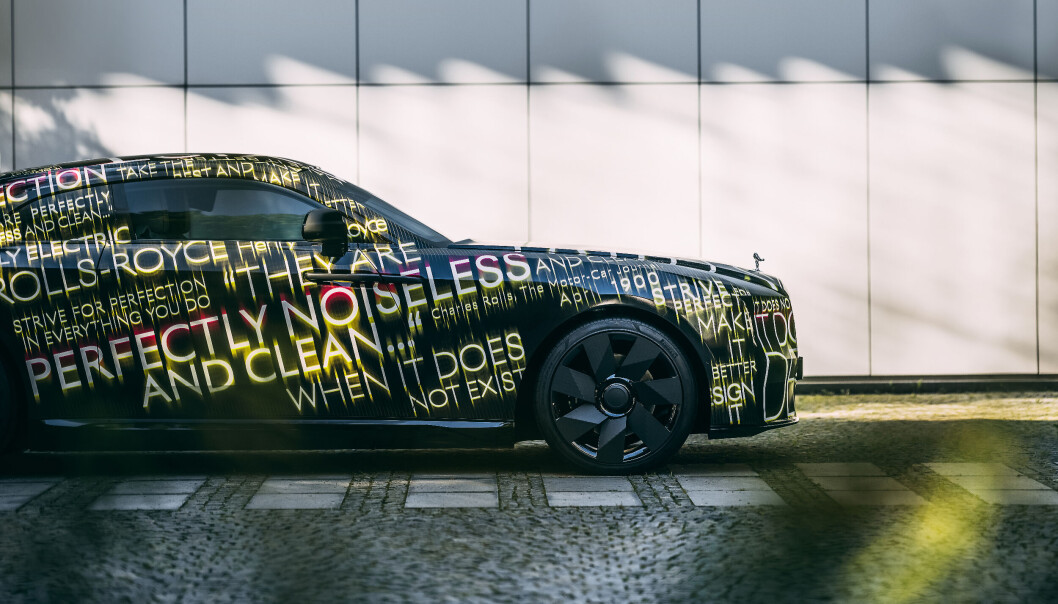 KOMMER SNART: En elektrisk utgave av bilverdens fremste luksusmerke, Rolls-Royce, er på trappene. KOMMER SNART: En elektrisk utgave av bilverdens fremste luksusmerke, Rolls-Royce, er på trappene.