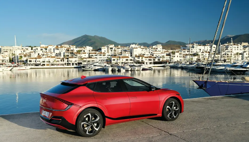 VINNER: Kia EV6 er kåret til «Car of the Year». VINNER: Kia EV6 er kåret til «Car of the Year».
