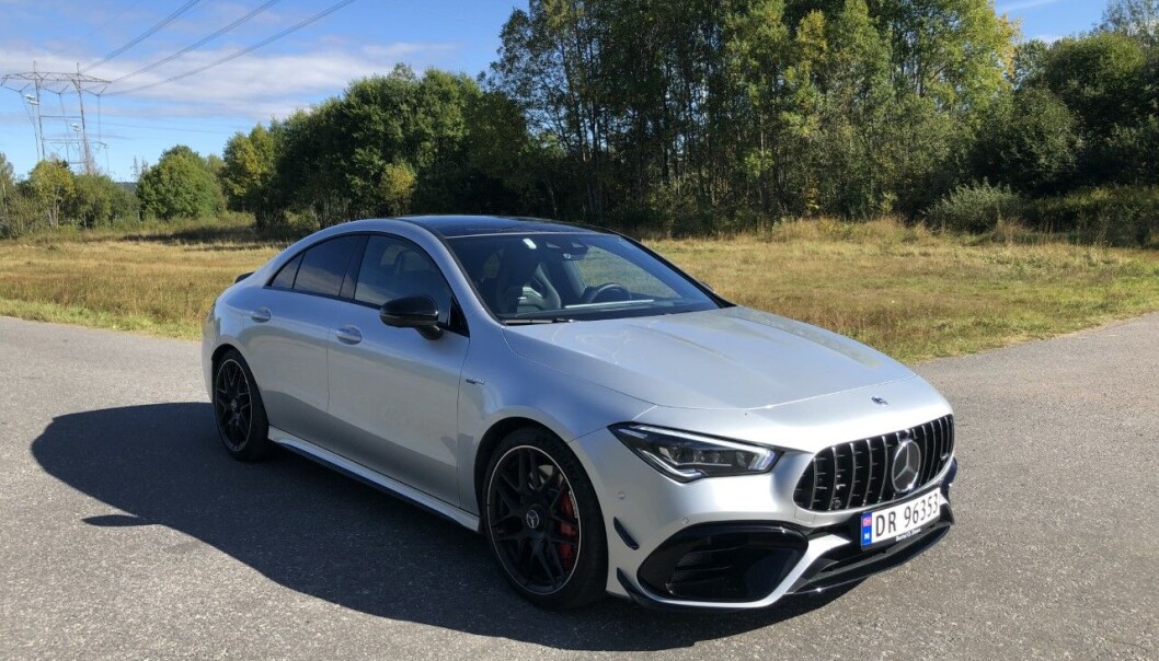 MORO: Mercedes CLA i heftigste versjon frister med utsøkt kjøreglede. MORO: Mercedes CLA i heftigste versjon frister med utsøkt kjøreglede.