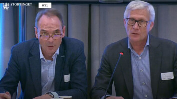 <span class="font-weight-bold" data-lab-font_weight_desktop="font-weight-bold">ADVARER:</span> Stig Morten Nilsen (t.v.) i Norges Bilbrasjeforbund og Erik Andresen i Bilimportørenes Landsforening. <span class="font-weight-bold" data-lab-font_weight_desktop="font-weight-bold">ADVARER:</span> Stig Morten Nilsen (t.v.) i Norges Bilbrasjeforbund og Erik Andresen i Bilimportørenes Landsforening.