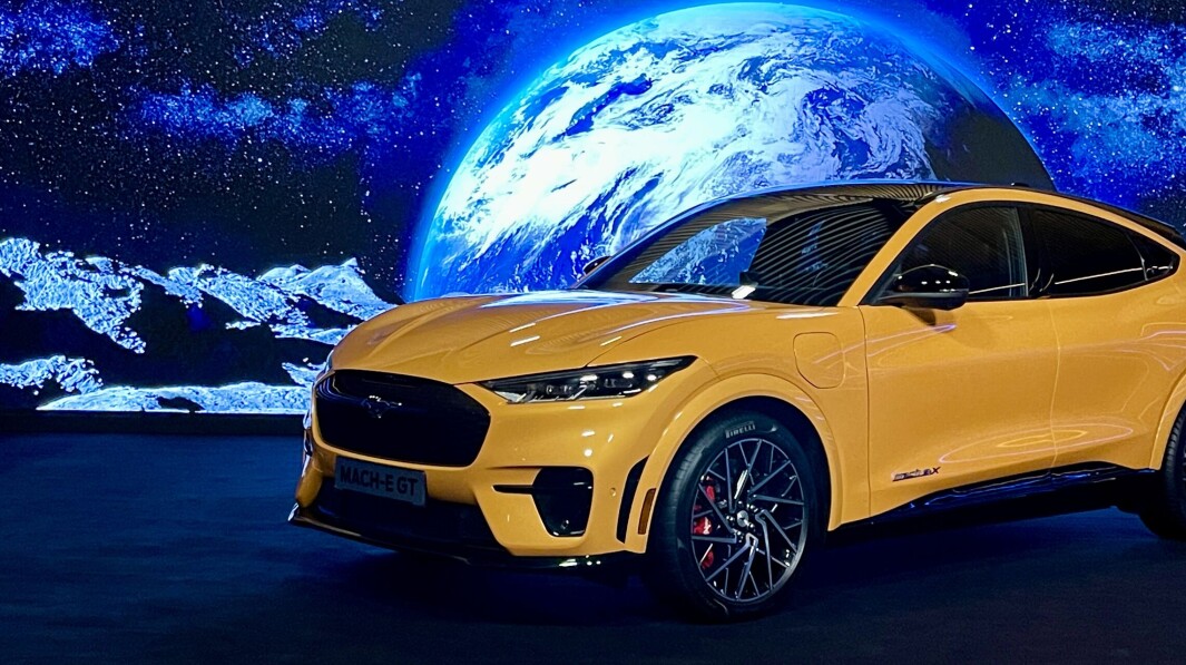LYSNING I SIKTE: Ford varslet om bedre utsikter, her representert ved nye Mustang Mach-E GT. LYSNING I SIKTE: Ford varslet om bedre utsikter, her representert ved nye Mustang Mach-E GT.