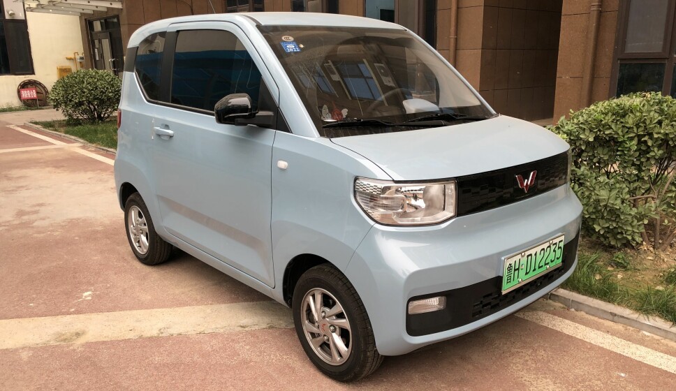 PÅ PALLEN: Wuling HongGuang Mini EV er årets tredje mest solgte elbil.