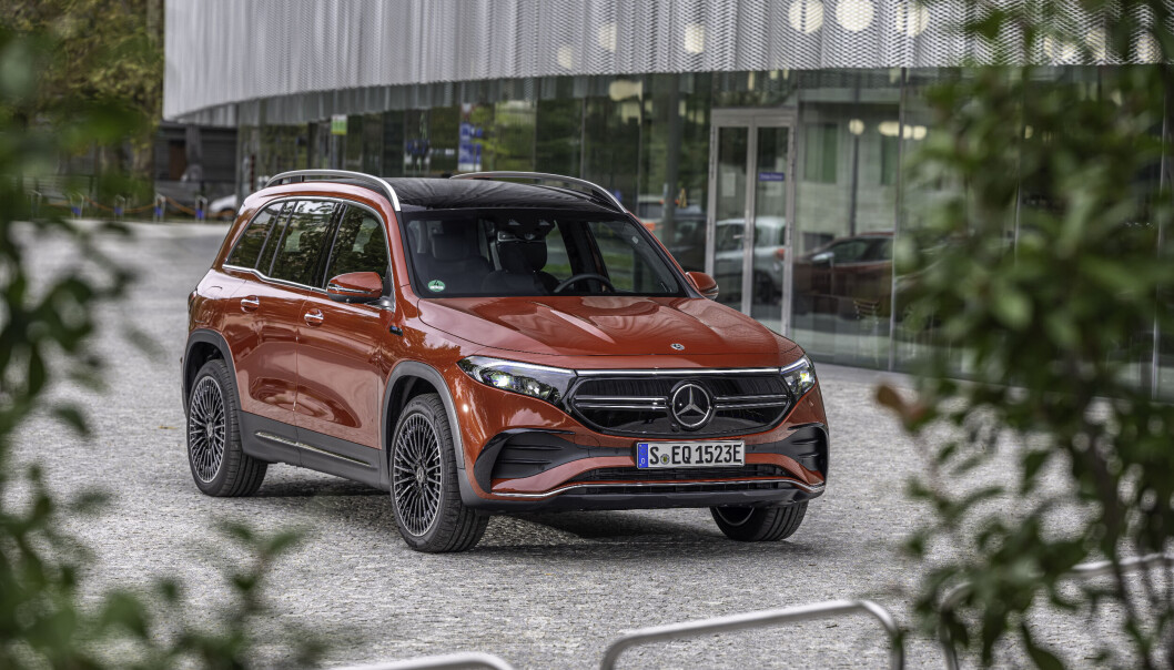 PIONÈR: Mercedes EQB blir den første elbilen med sju seter i kompaktklassen. PIONÈR: Mercedes EQB blir den første elbilen med sju seter i kompaktklassen.