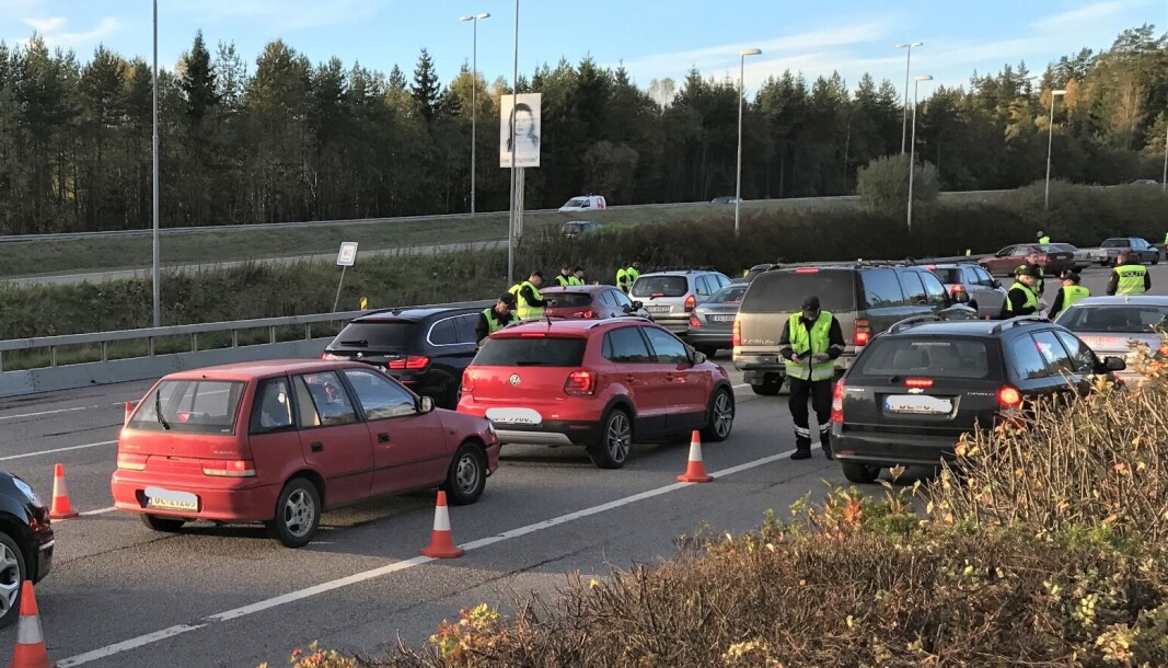 NY FANGST: Over 80 prosent av de som kontrolleres får bruksforbud, mangellapp eller anmeldelse. NY FANGST: Over 80 prosent av de som kontrolleres får bruksforbud, mangellapp eller anmeldelse.