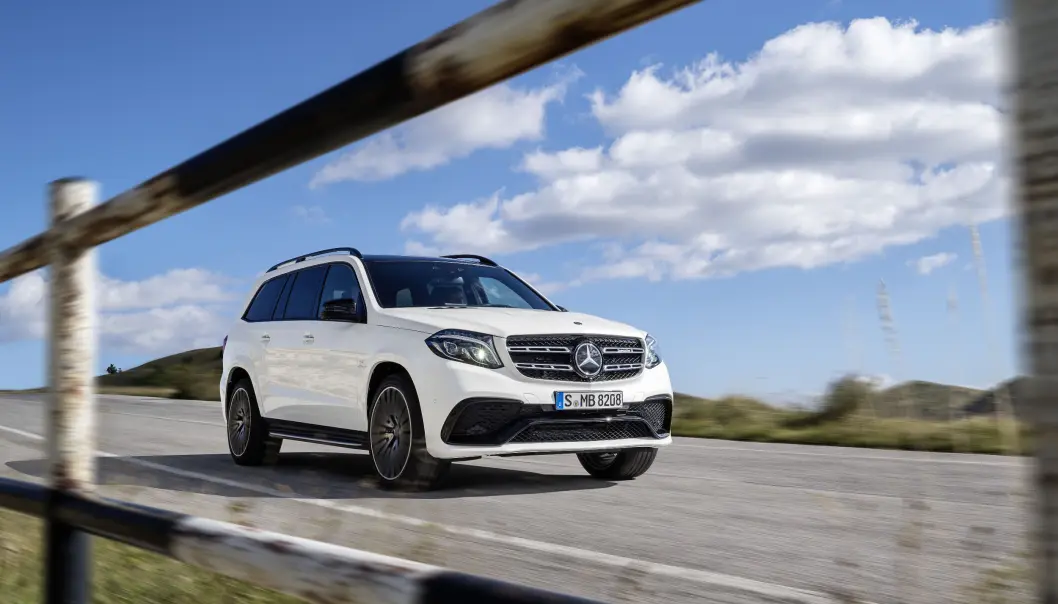 RÅSKINN: Mercedes-SUV-en har nesten 600 hestekrefter og kostet ny over to millioner kroner. RÅSKINN: Mercedes-SUV-en har nesten 600 hestekrefter og kostet ny over to millioner kroner.