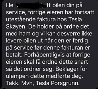 <span class=" font-weight-bold" data-lab-font_weight_desktop="font-weight-bold">TEKSTMELDINGEN</span>: Her er sms-en fra Tesla. <span class=" font-weight-bold" data-lab-font_weight_desktop="font-weight-bold">TEKSTMELDINGEN</span>: Her er sms-en fra Tesla.