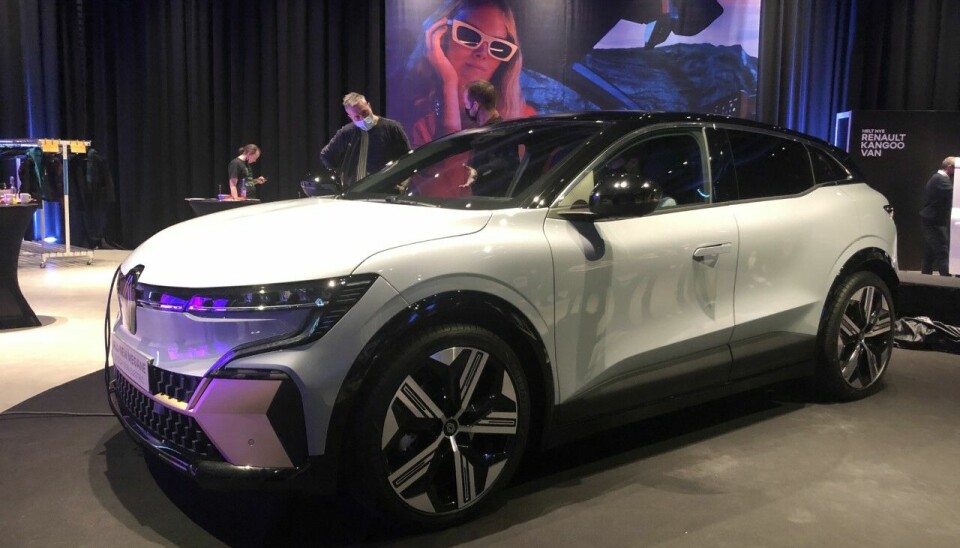 I NORGE: Renault Megane E-Tech er nå avduket på norsk jord.