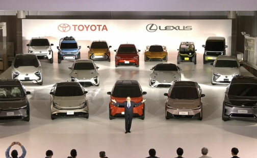 Toyota varsler 30 elbil-modeller innen 2030