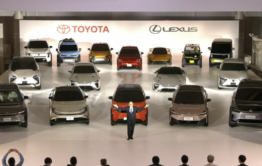 Toyota varsler 30 elbil-modeller innen 2030