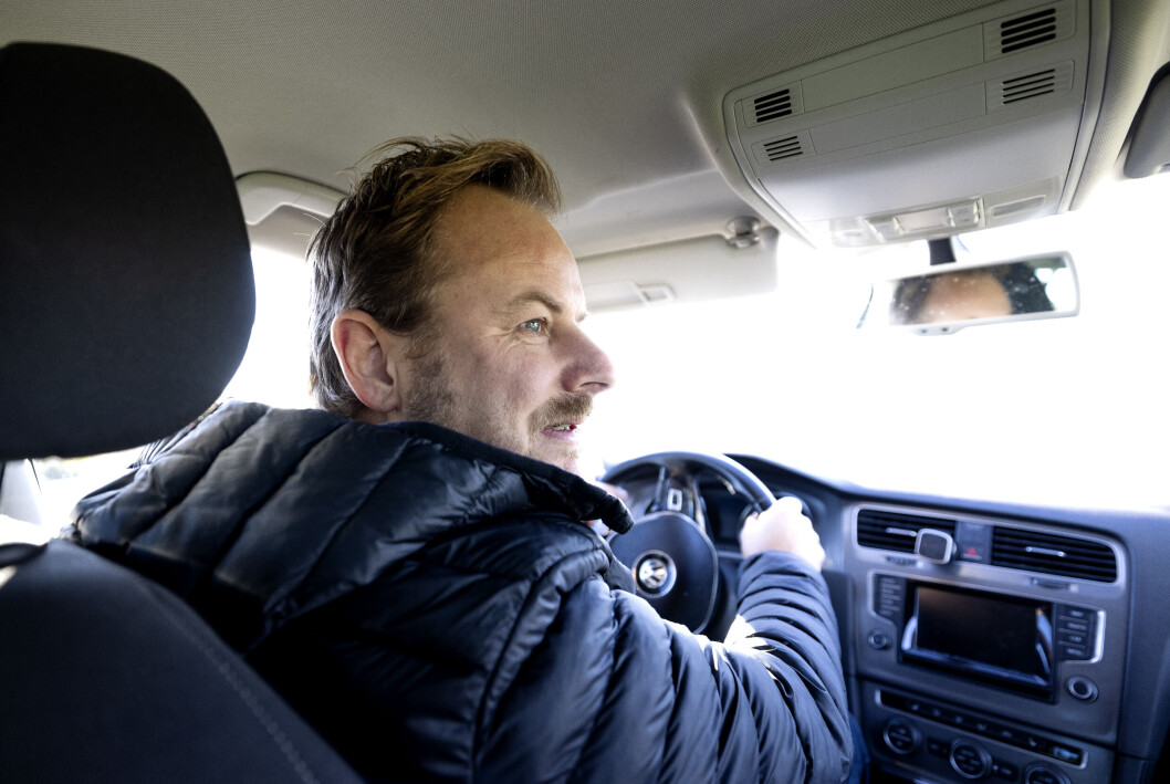 SMELL: Kristoffer Nielsen opplevde å bli påkjørt i et kryss og fikk skylden for hendelsen. Han er litt mer aktpågivende i trafikken nå. SMELL: Kristoffer Nielsen opplevde å bli påkjørt i et kryss og fikk skylden for hendelsen. Han er litt mer aktpågivende i trafikken nå.