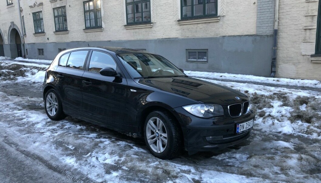 «VRAKBIL»: BMW-en ser fin ut, men den ble solgt som «vrakbil».