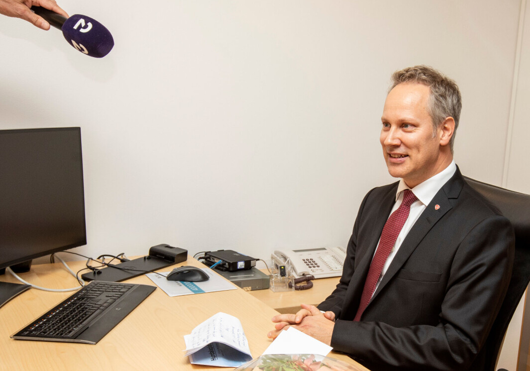 TAR I: Samferdselsminister Jon-Ivar Nygård (Ap). TAR I: Samferdselsminister Jon-Ivar Nygård (Ap).