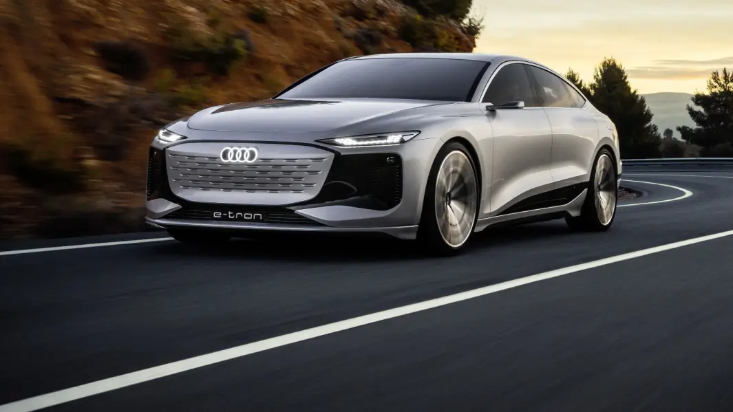<span class="font-weight-bold" data-lab-font_weight_desktop="font-weight-bold">KONSEPTMODELL: </span>Audi A6 e-tron. <span class="font-weight-bold" data-lab-font_weight_desktop="font-weight-bold">KONSEPTMODELL: </span>Audi A6 e-tron.