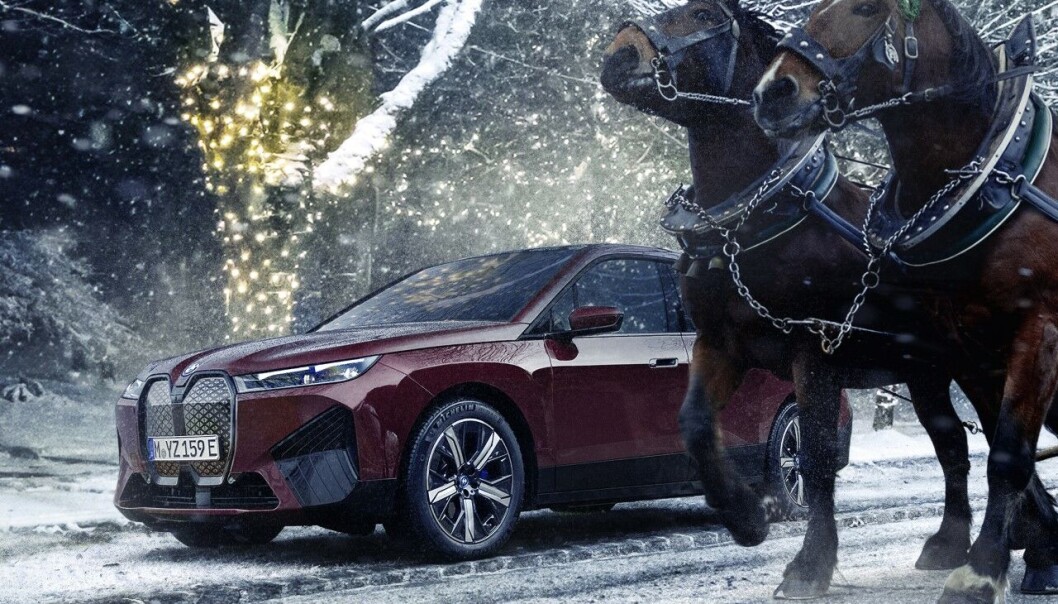 HESTEVOGN: BMW iX har høyest hengervekt av elbilene på markedet. HESTEVOGN: BMW iX har høyest hengervekt av elbilene på markedet.