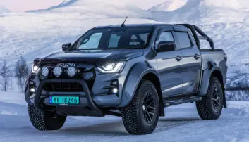 <span class=" font-weight-bold" data-lab-font_weight_desktop="font-weight-bold">TØFFING: </span>En fullutrustet Isuzu D-MAX markerer seg om en tøffing, både visuelt og i praksis. <span class=" font-weight-bold" data-lab-font_weight_desktop="font-weight-bold">TØFFING: </span>En fullutrustet Isuzu D-MAX markerer seg om en tøffing, både visuelt og i praksis.