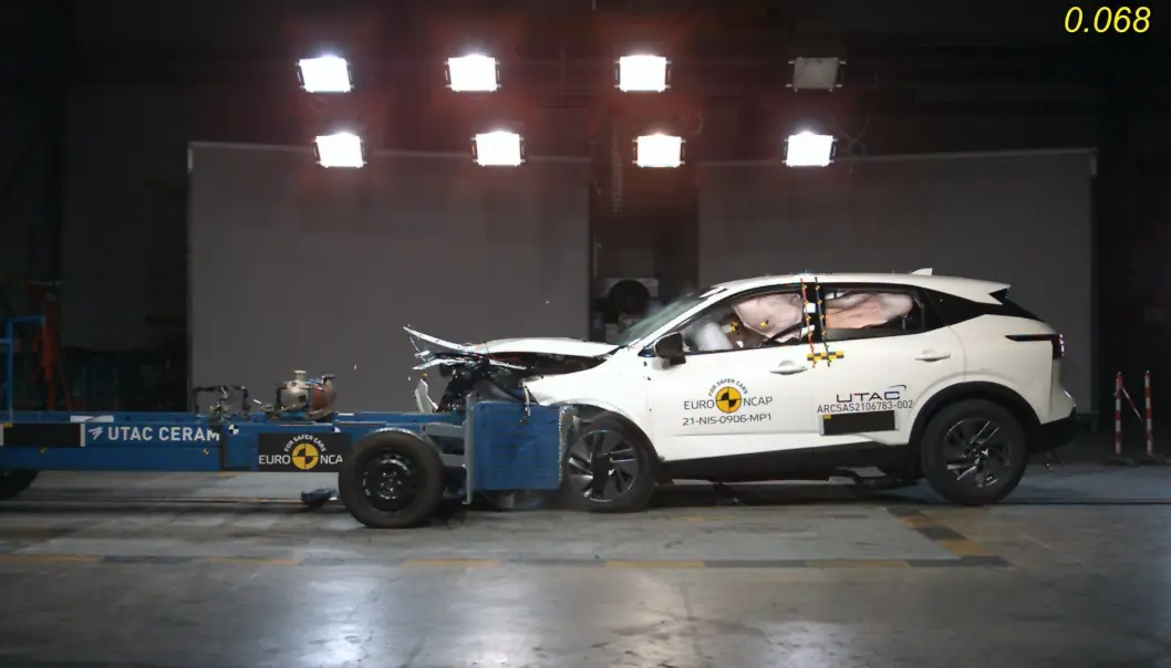 <span class=" font-weight-bold" data-lab-font_weight_desktop="font-weight-bold">NY OG SIKKER: </span>Nissan Qashqai har ganske nylig kommet til Norge i en versjon med tradisjonell bensinmotor. I løpet av 2022 kommer den også i en interessant hybridversjon. Sikkerheten er uansett på topp. <span class=" font-weight-bold" data-lab-font_weight_desktop="font-weight-bold">NY OG SIKKER: </span>Nissan Qashqai har ganske nylig kommet til Norge i en versjon med tradisjonell bensinmotor. I løpet av 2022 kommer den også i en interessant hybridversjon. Sikkerheten er uansett på topp.