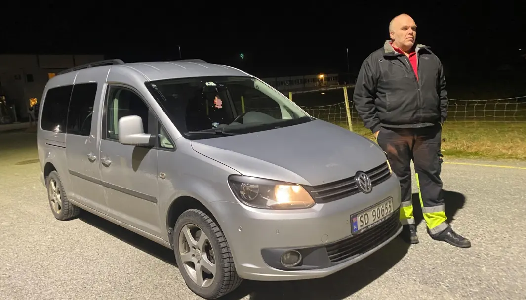 STRIDENS KJERNE: VW Caddyen som Åge Martin Natterøy-Sævareid og ekskona kjøpte for tre år siden. STRIDENS KJERNE: VW Caddyen som Åge Martin Natterøy-Sævareid og ekskona kjøpte for tre år siden.