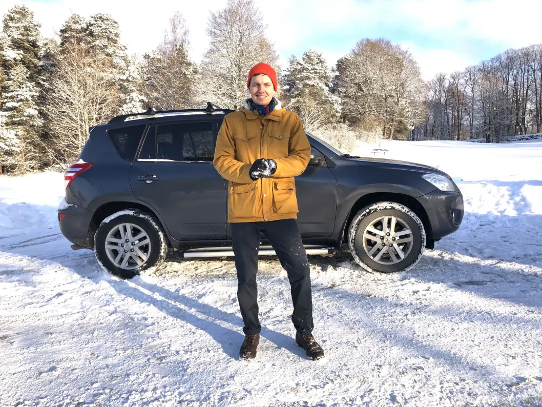 SNØFRESER: Thomas Ekström fant enn RAV4 som freser gjennom det meste av norsk landskap. Fotografen har nylig tatt bilder av norsk natur og mennesker for det internasjonale magasinet Monocle. SNØFRESER: Thomas Ekström fant enn RAV4 som freser gjennom det meste av norsk landskap. Fotografen har nylig tatt bilder av norsk natur og mennesker for det internasjonale magasinet Monocle.