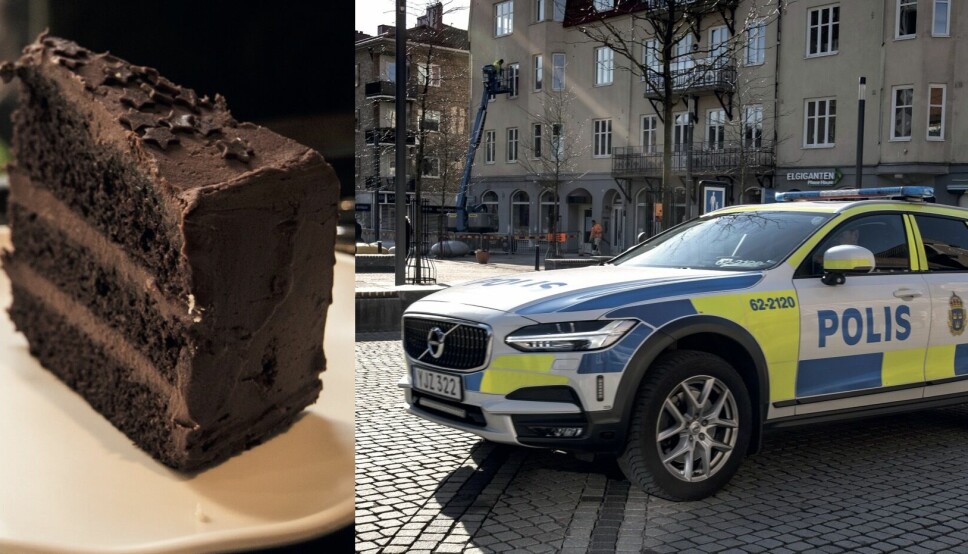 BISMAK: En svensk politimann lot seg bestikke av kake. I dag angrer han garantert.