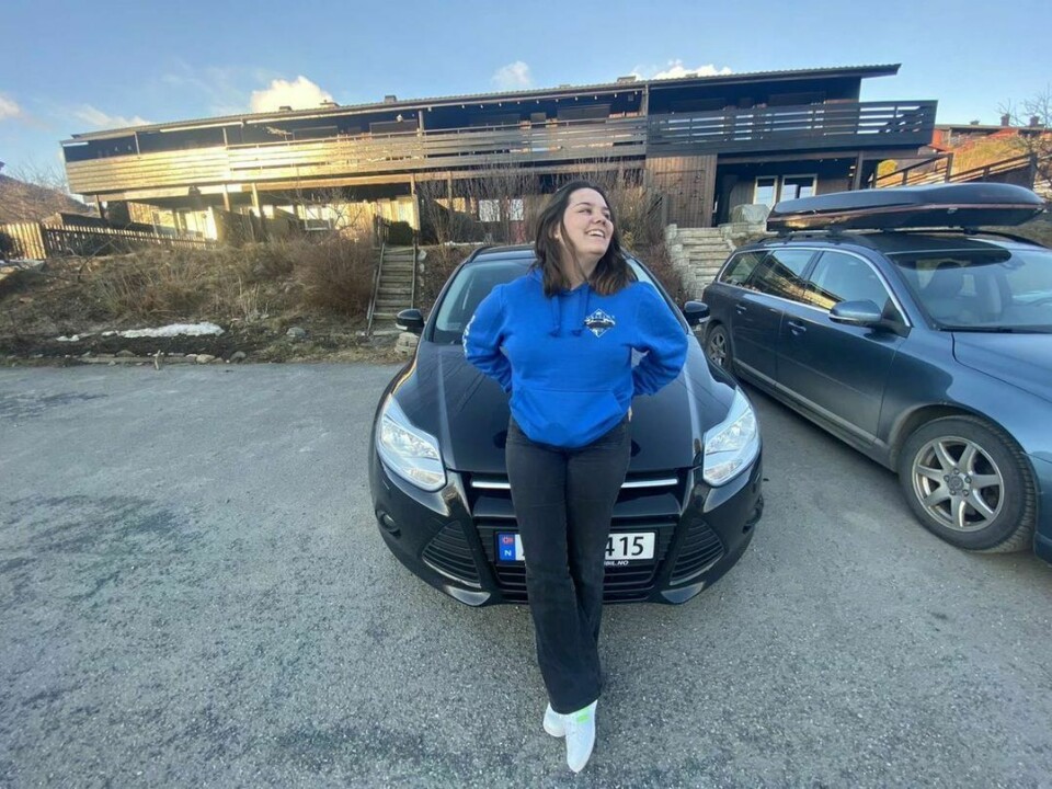 FRONTFIGUR: Mari Iselin Bergh Bråtesveen startet sin egen jente-bilklubb, Ignition Crew, for litt over et halvt år siden – og har så langt en kø av medlemmer.