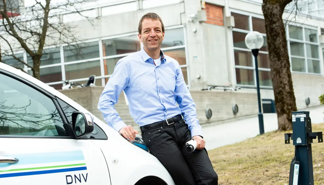 RASKERE ENERGIOMSTILLING: Sverre Alvik, forskningsleder energiomstilling i DNV. RASKERE ENERGIOMSTILLING: Sverre Alvik, forskningsleder energiomstilling i DNV.