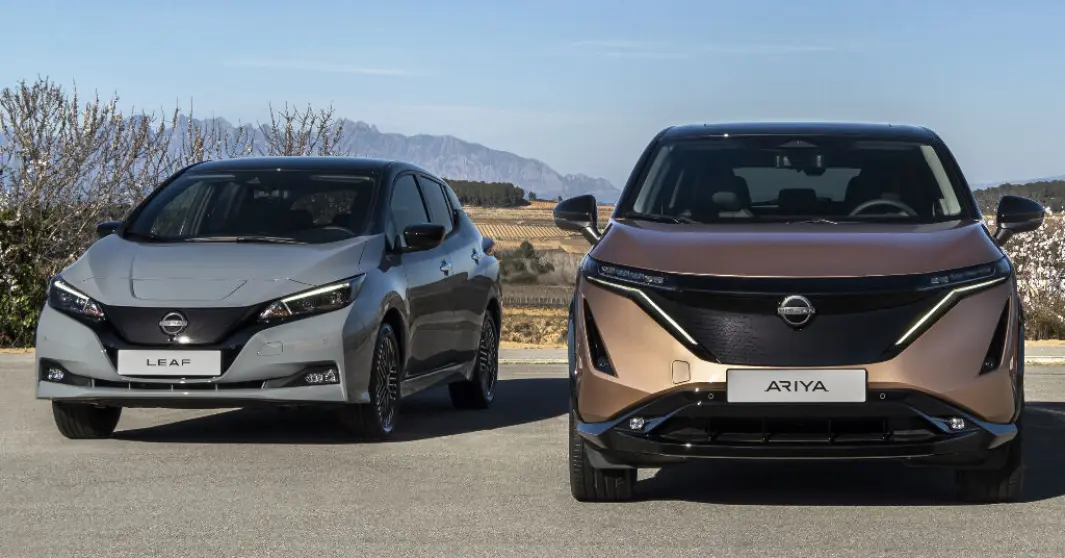 <span class="font-weight-bold" data-lab-font_weight_desktop="font-weight-bold">DEN NESTE: </span>Nissan Leaf og storebror Ariya. <span class="font-weight-bold" data-lab-font_weight_desktop="font-weight-bold">DEN NESTE: </span>Nissan Leaf og storebror Ariya.