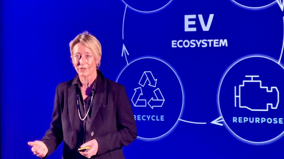 SKRÅSIKKER PÅ SIKKER SELVKJØRING: Friederike Kienitz, Nissans direktør for bærekraft, selskapsledelse og juridiske spørsmål i Europa.