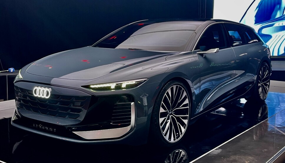 ÄNTLIGEN: Er det fortsatt stasjonsvogn-interesse blant norske bilkjøpere? Audi viser nå frem elektriske A6 Avant e-tron Concept i Oslo.